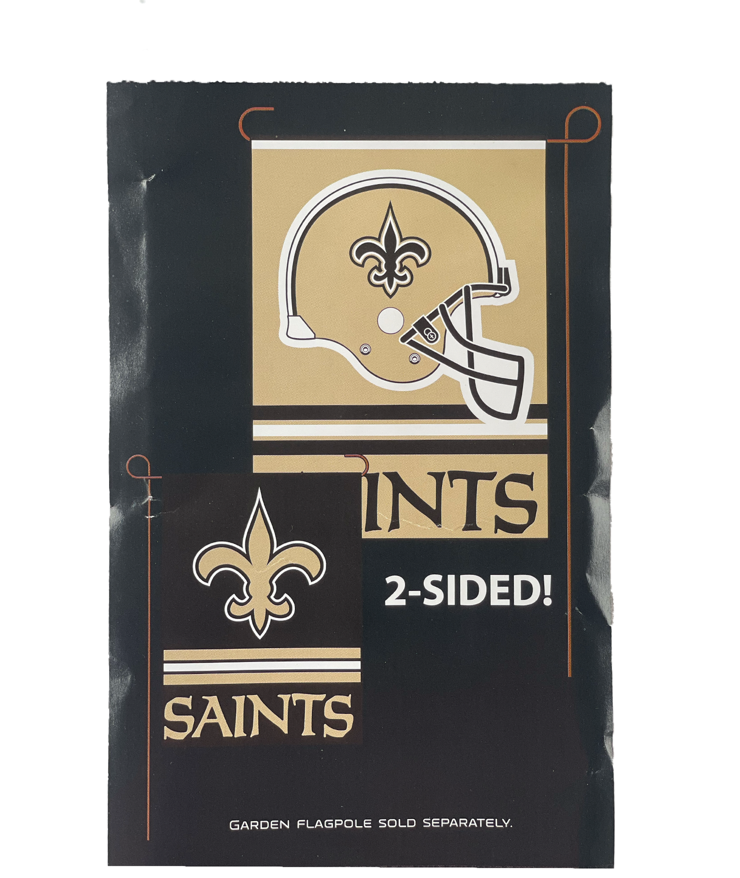 New Orleans Saints Flag - Garden Helmet