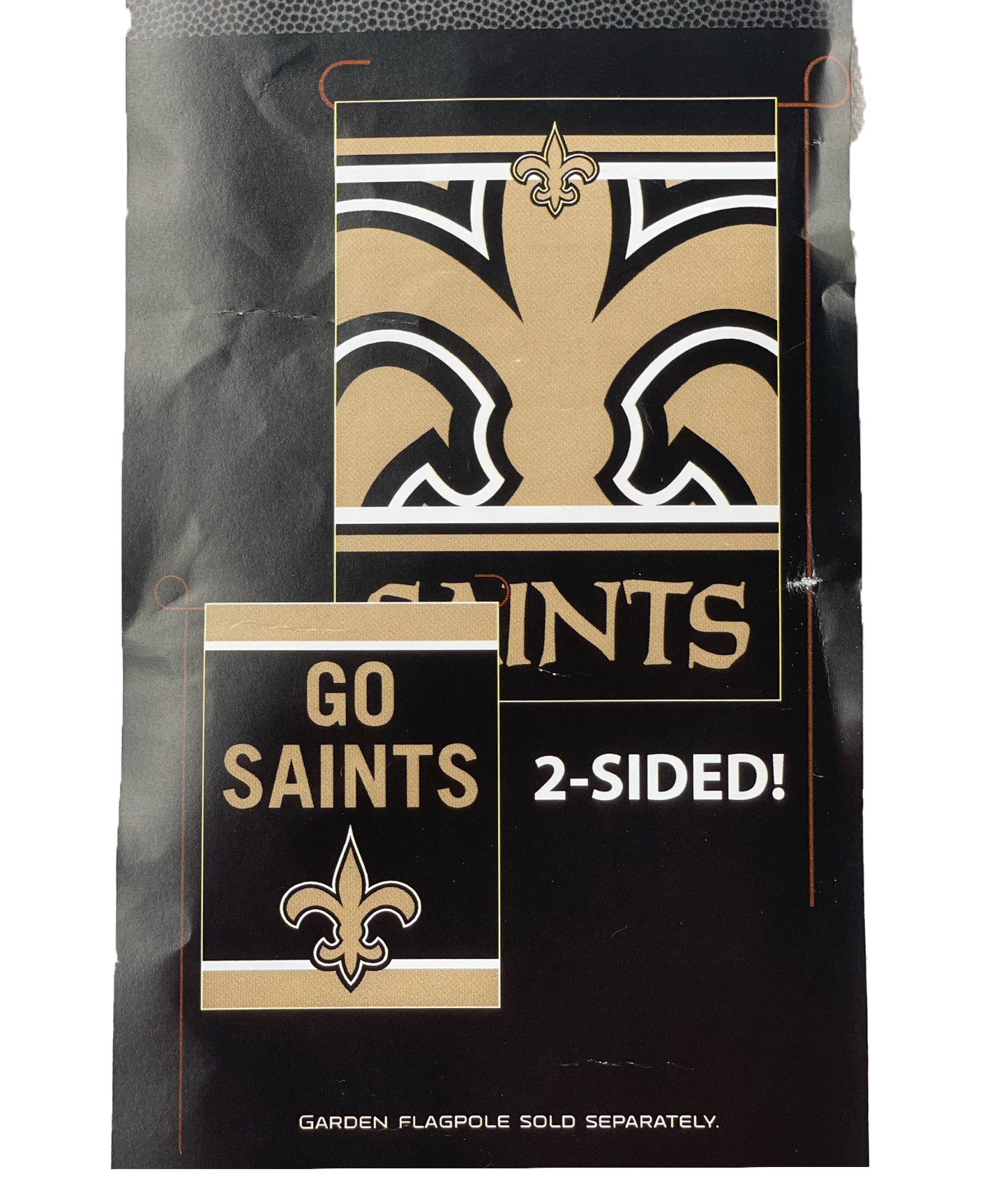 New Orleans Saints Flag - Garden FDL Go Saints