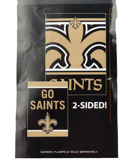 New Orleans Saints Flag - Garden FDL Go Saints