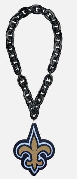 New Orleans Saints Necklace - Big Neck 3D FDL