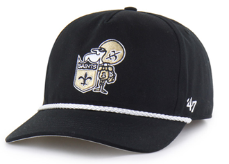New Orleans Saints Cap - Adjustable Historical Rope