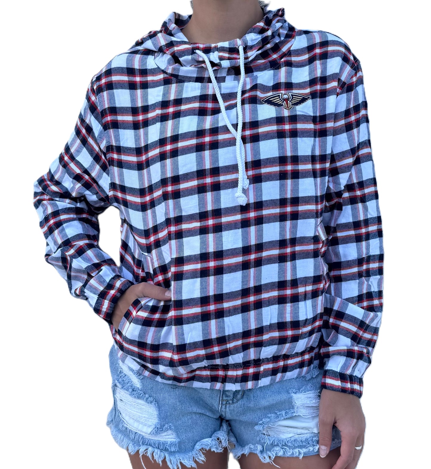 New Orleans Pelicans Women Hoody - Flannel