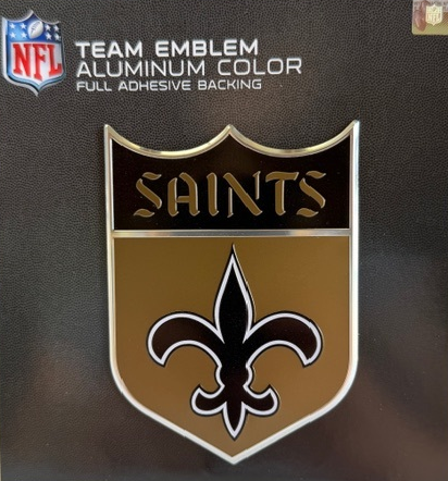 New Orleans Saints Auto Emblem - Shield