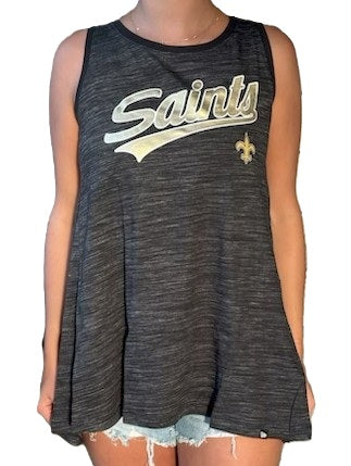 New Orleans Saints Women's Tank - Racer Script
