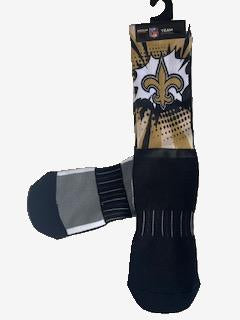 New Orleans Saints Socks - Youth KA-POW!