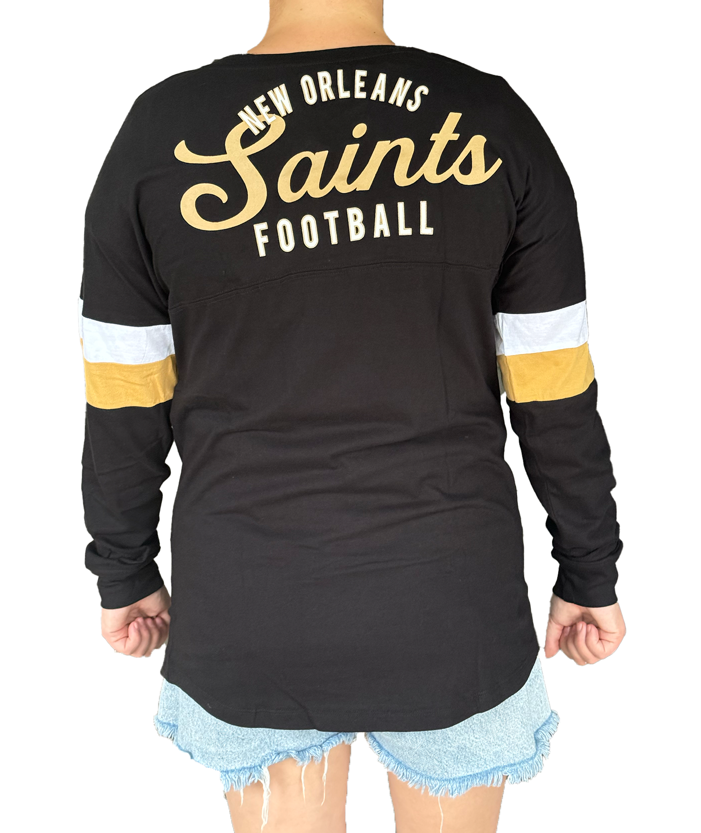 New Orleans Saints Womens Long Sleeve - FDL Hockey