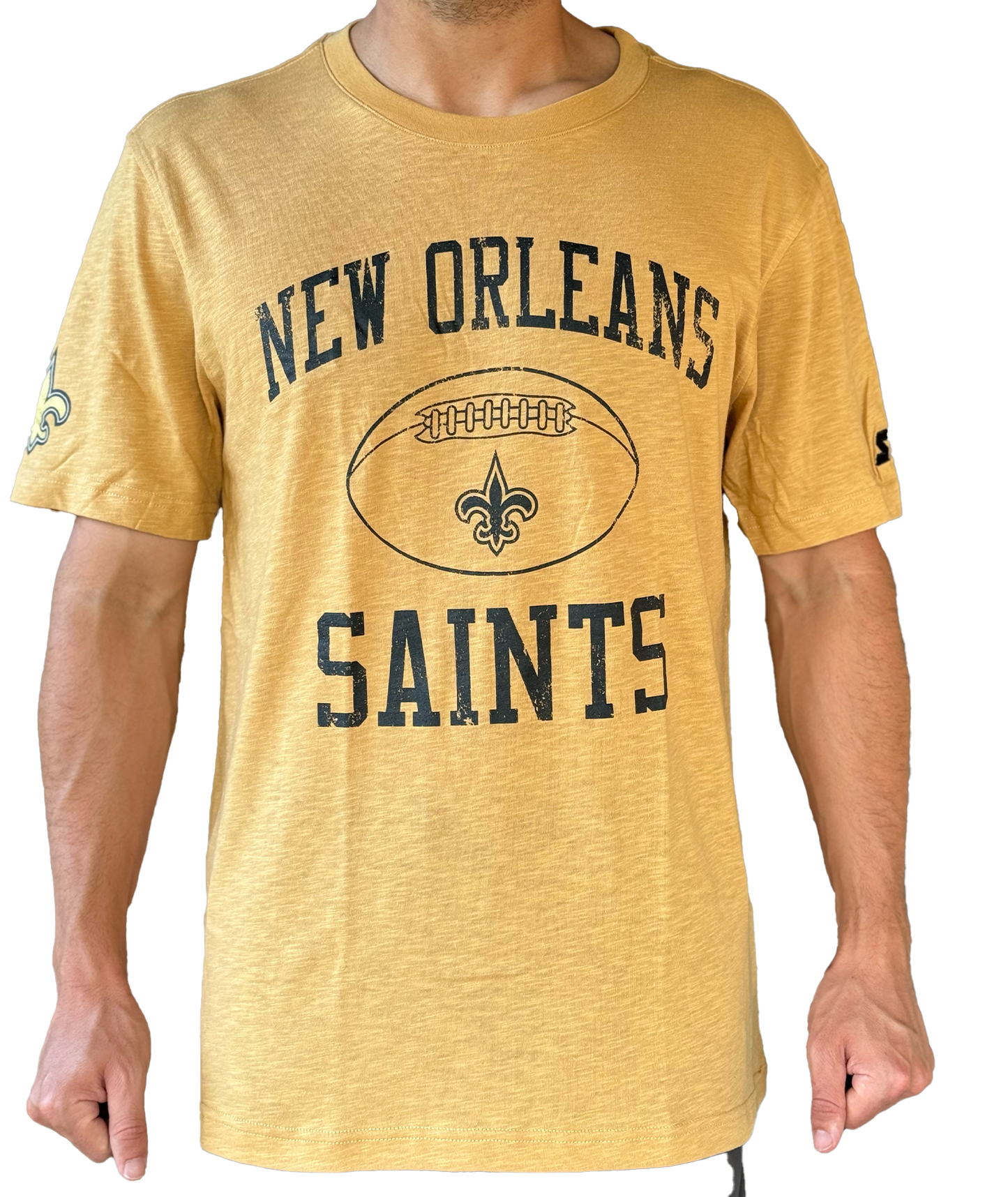 New Orleans Saints Men's T-Shirt - Gold
