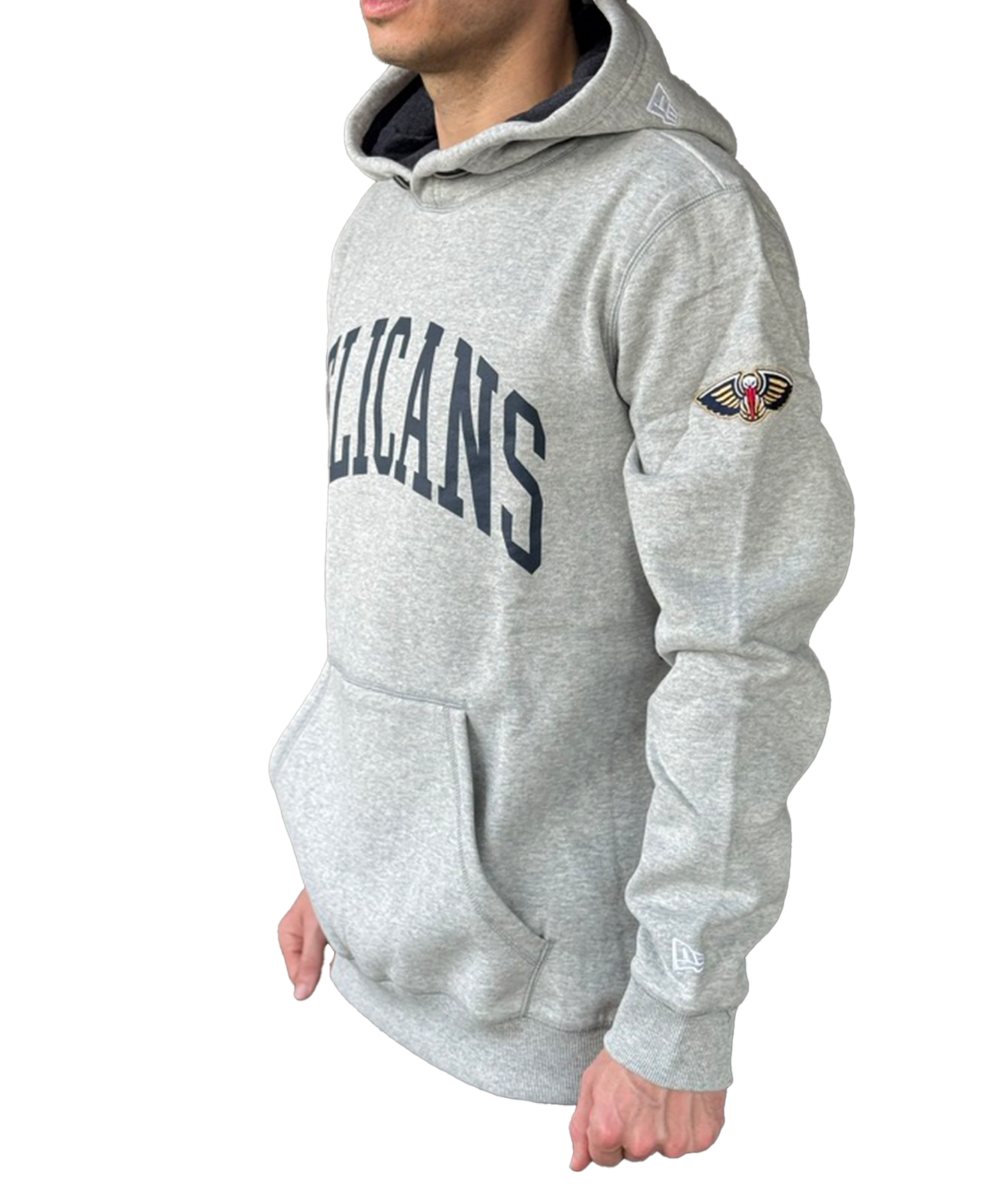 New Orleans Pelican Sweatshirt - Block Pelican Grey