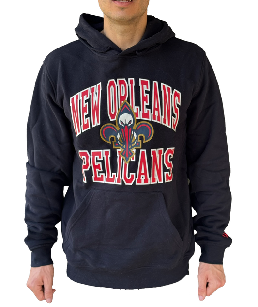 New Orleans Pelican Sweatshirt - Fleur De Lis Pelican Navy