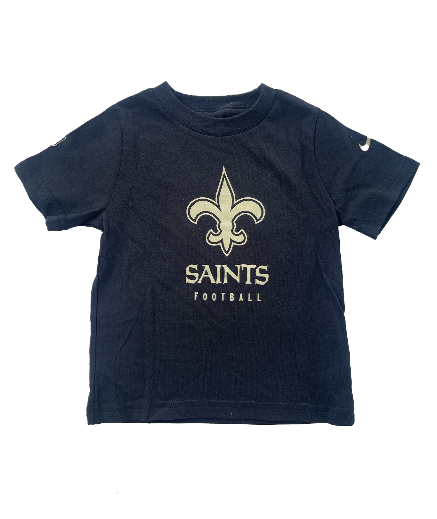 New Orleans Saints Toddler T Shirt FDL Football Black Gold Sports Shop