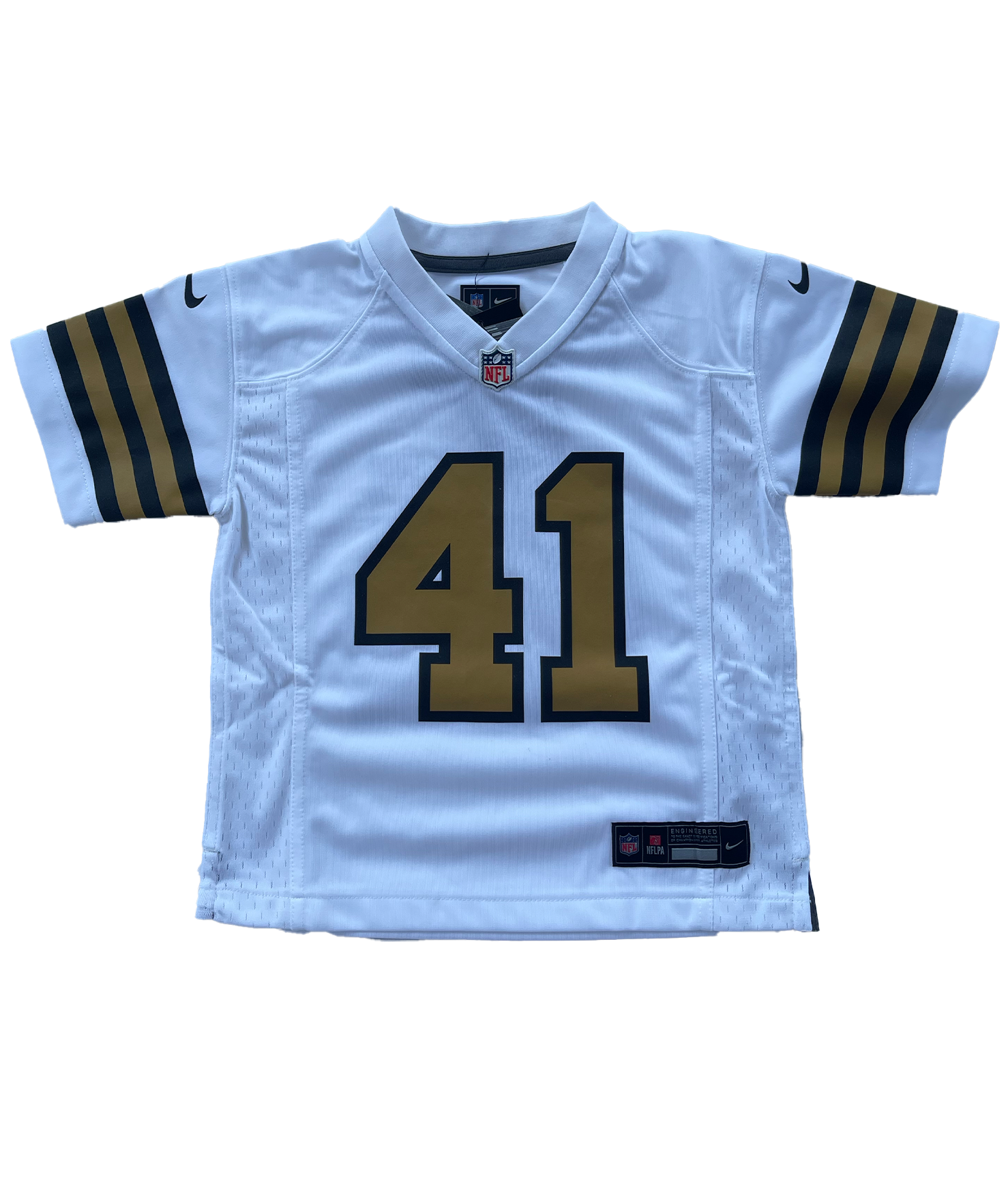 New Orleans Saints Kids Jersey Kamara 41 Color Rush Black Gold Sports Shop