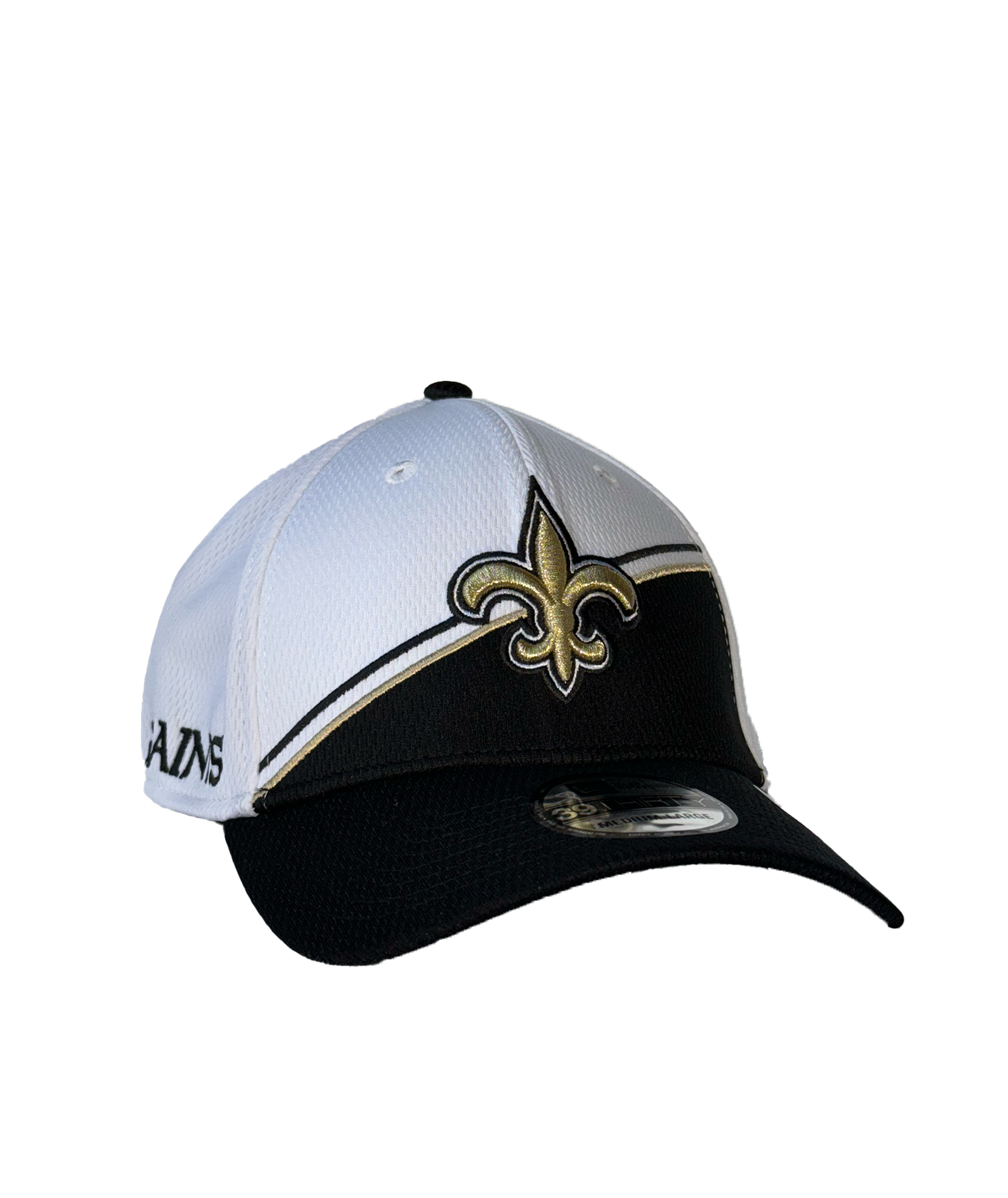 New Orleans Saints Hat Flex NFLSL 23 Cap Black Gold Sports Shop