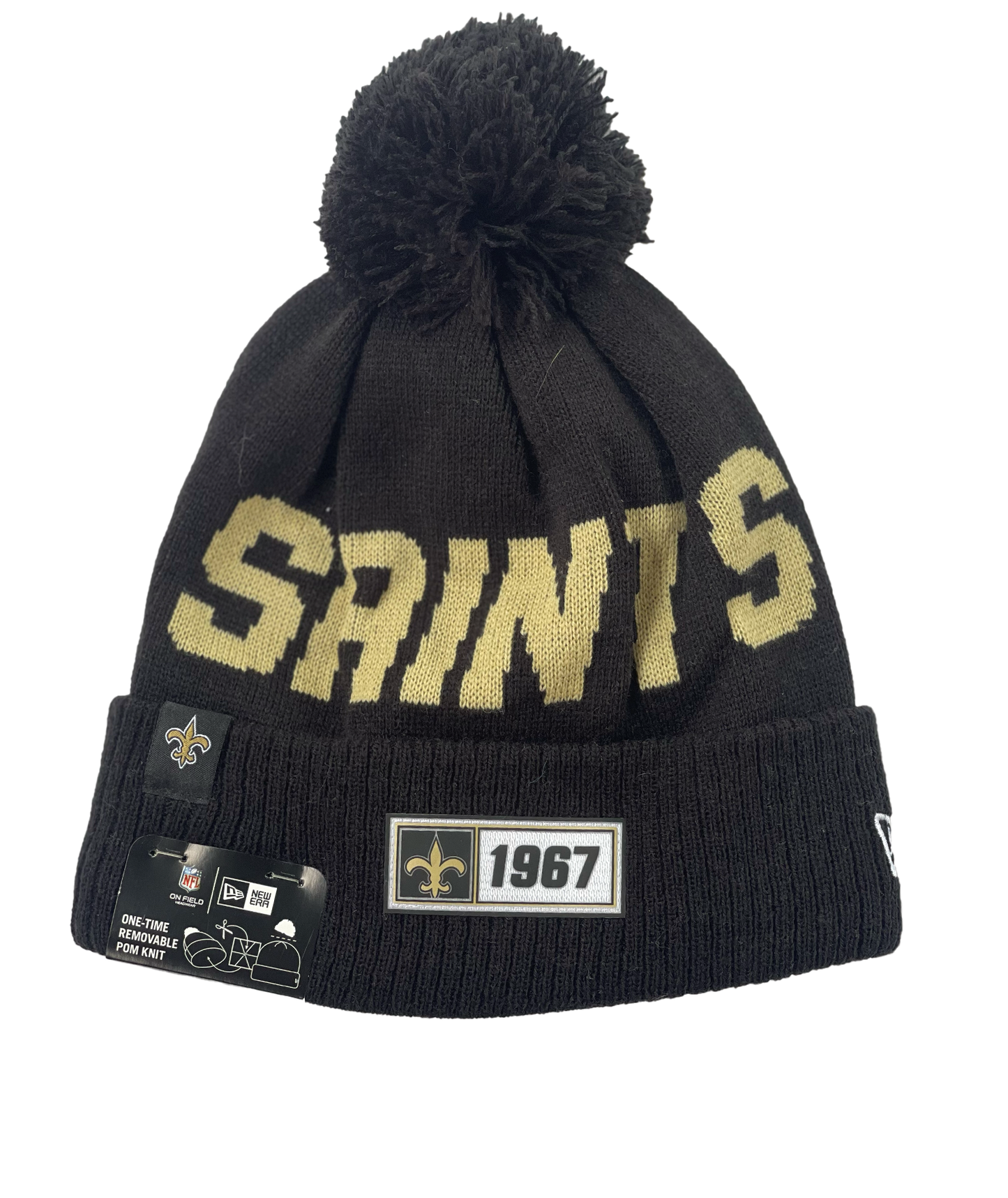 New Orleans Saints Sport Team Color Knit Hat