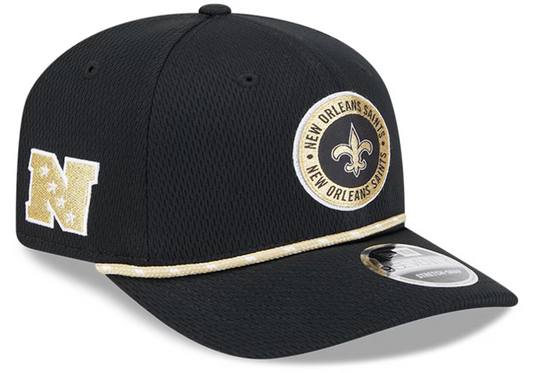 New Orleans Saints Cap - 2024 Sideline Stretch-Snap