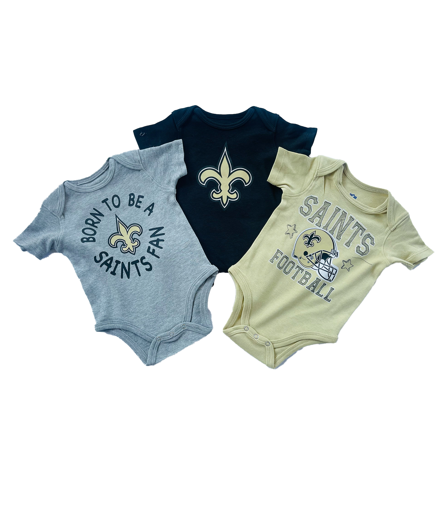 New Orleans Saints Creeper - 3 Onesies