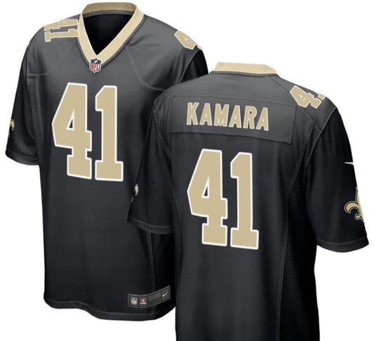 New Orleans Saints Jersey - #41 Kamara Black Limited