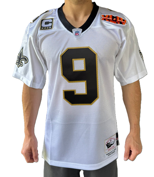 New Orleans Saints Jersey - Brees Super Bowl Throwback Authentic