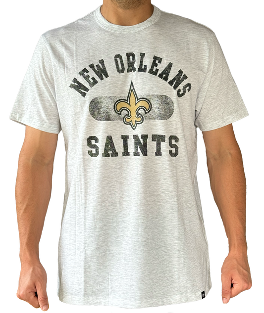 New Orleans Saints Men's Tee - Distressed Bar FDL