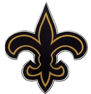 New Orleans Saints Decal - FDL 8"X7"