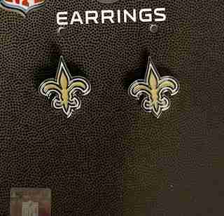 New Orleans Saints Earrings - Post