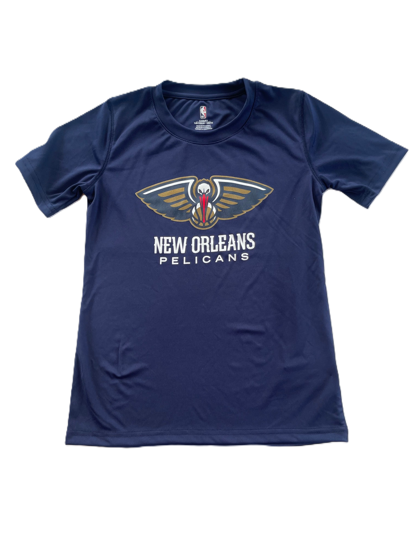 New Orleans Pelicans Youth Shirt - Logo Navy