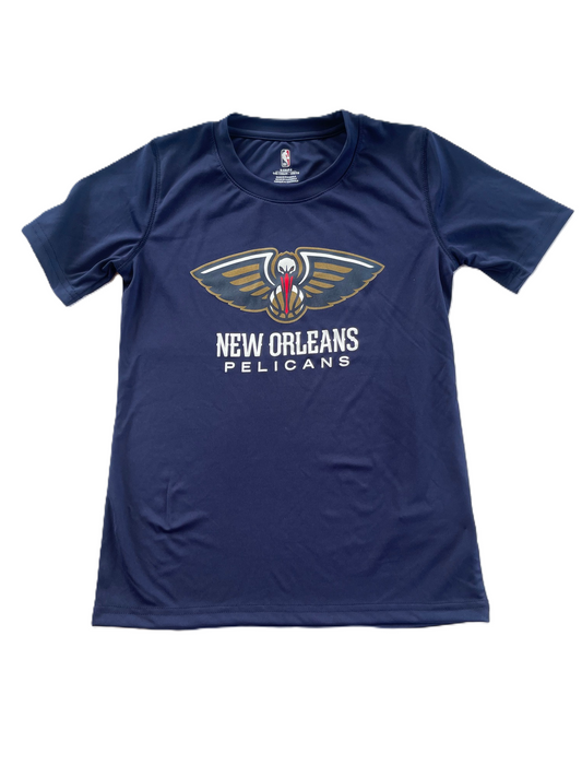 New Orleans Pelicans Youth Shirt - Logo Navy