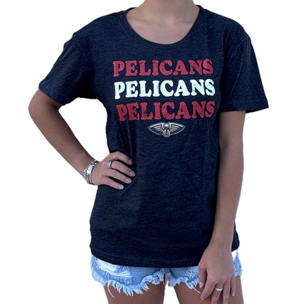 New Orleans Pelicans Women Shirt - Distressed Pelicans