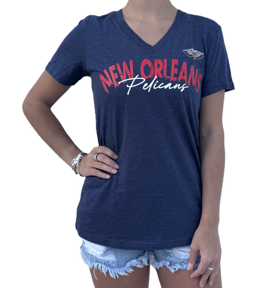 New Orleans Pelicans Women Shirt - Distressed