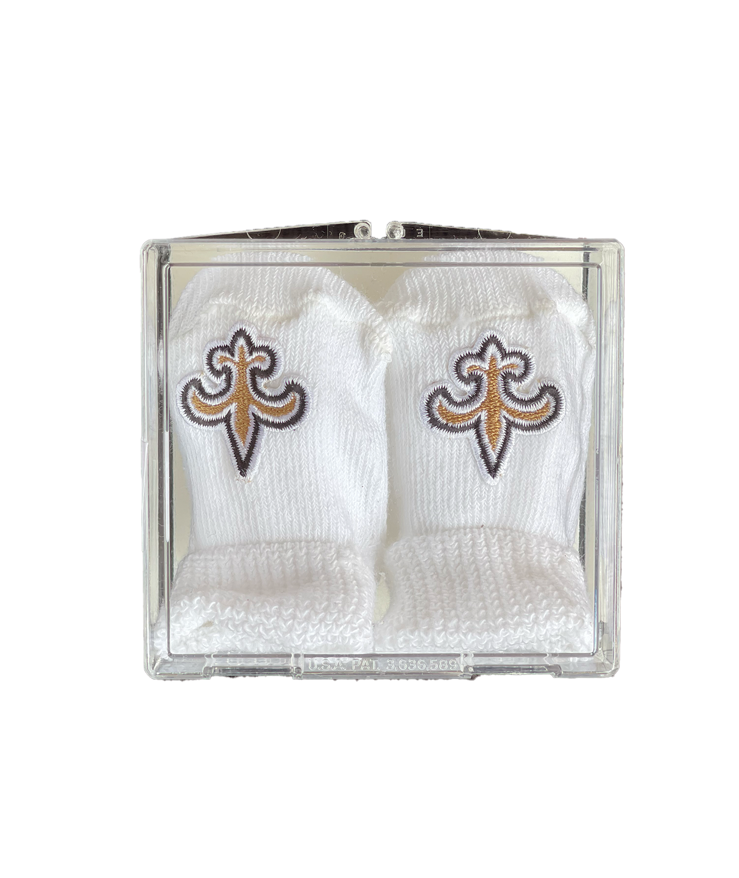 New Orleans Saints Booties - Infant White