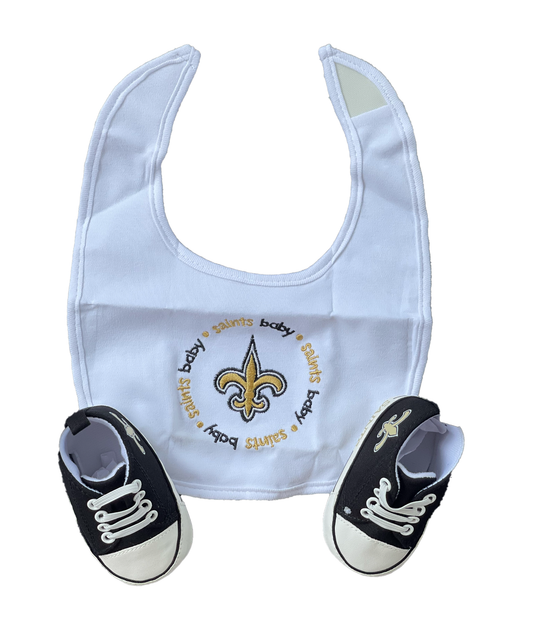 New Orleans Saints Pre-Walkers / Bib Set