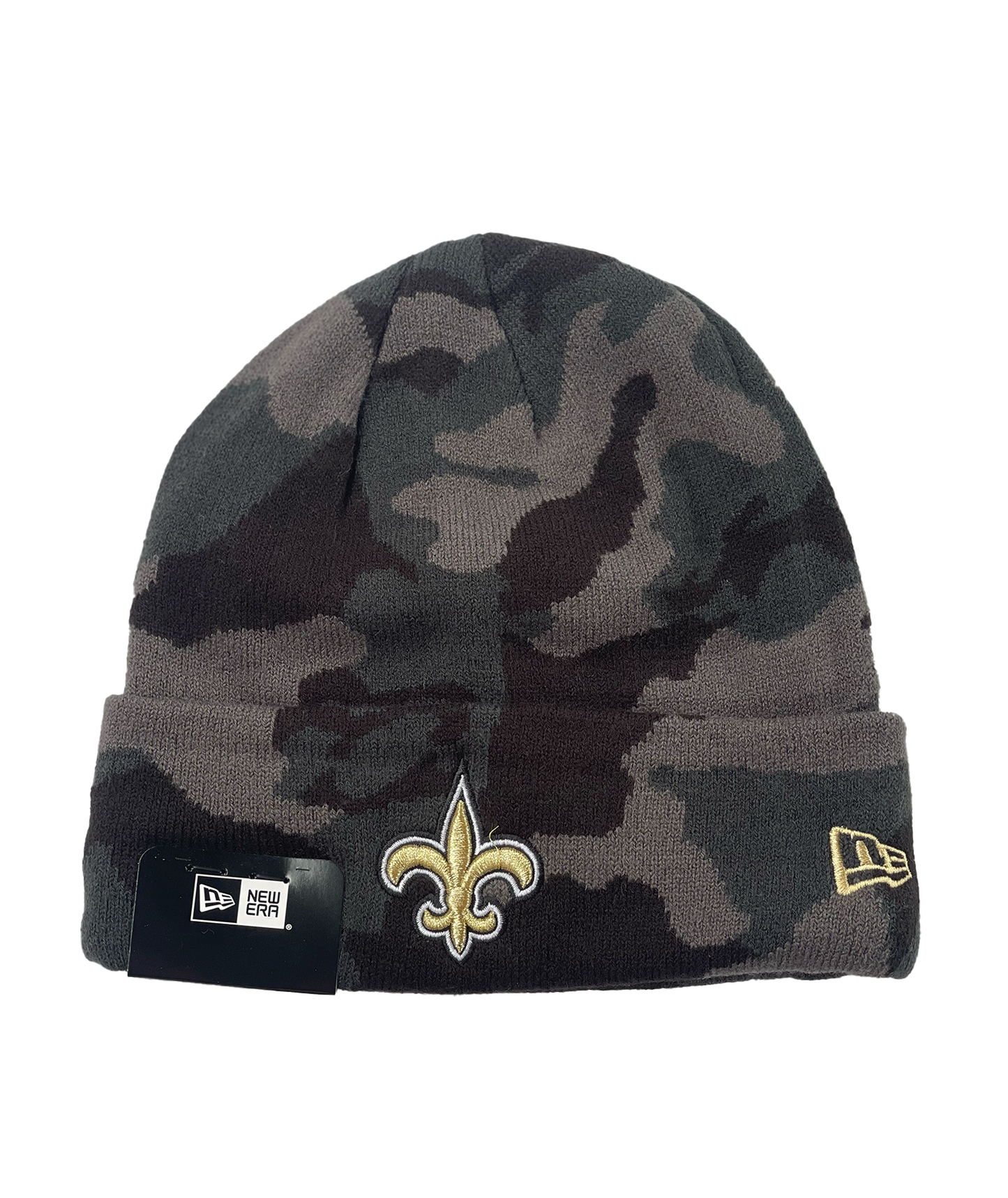 New Orleans Saints Camo Knit Hat