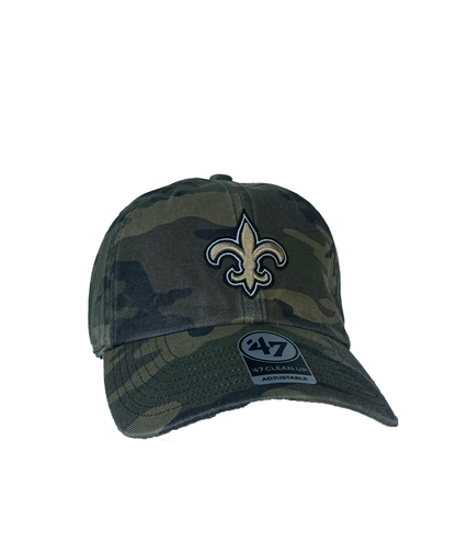 New Orleans Saints Hat - Camo Clean-Up Cap