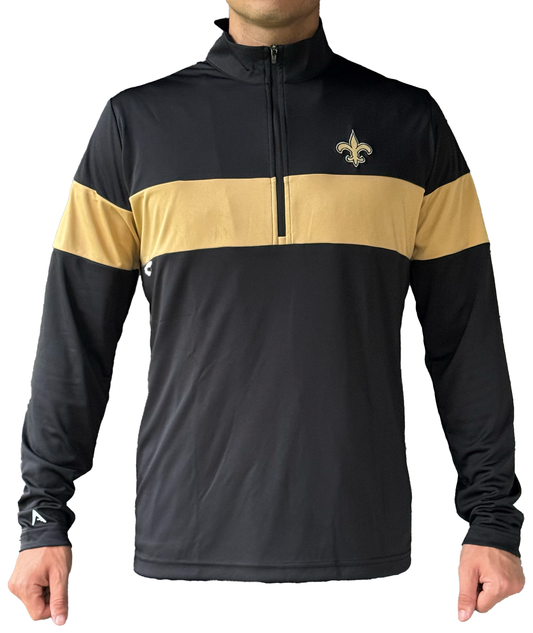 New Orleans Saints Quarter Zip - Corps