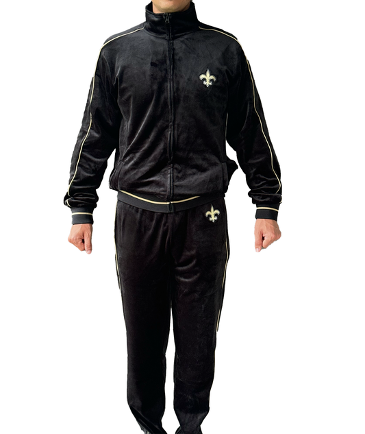 New Orleans Saints Sweat Suit - Velour