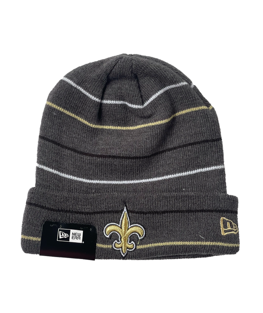 New Orleans Saints Rowed Knit Hat