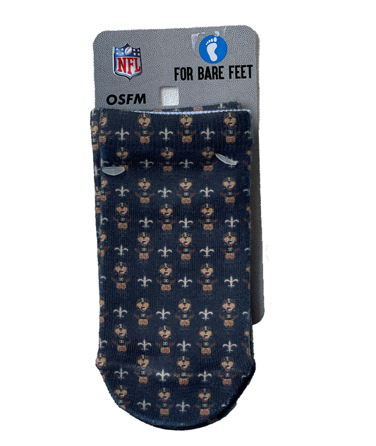 New Orleans Saints Socks - Baby Mascot