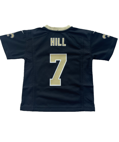 New Orleans Saints Kids Jersey - Hill #7 Black