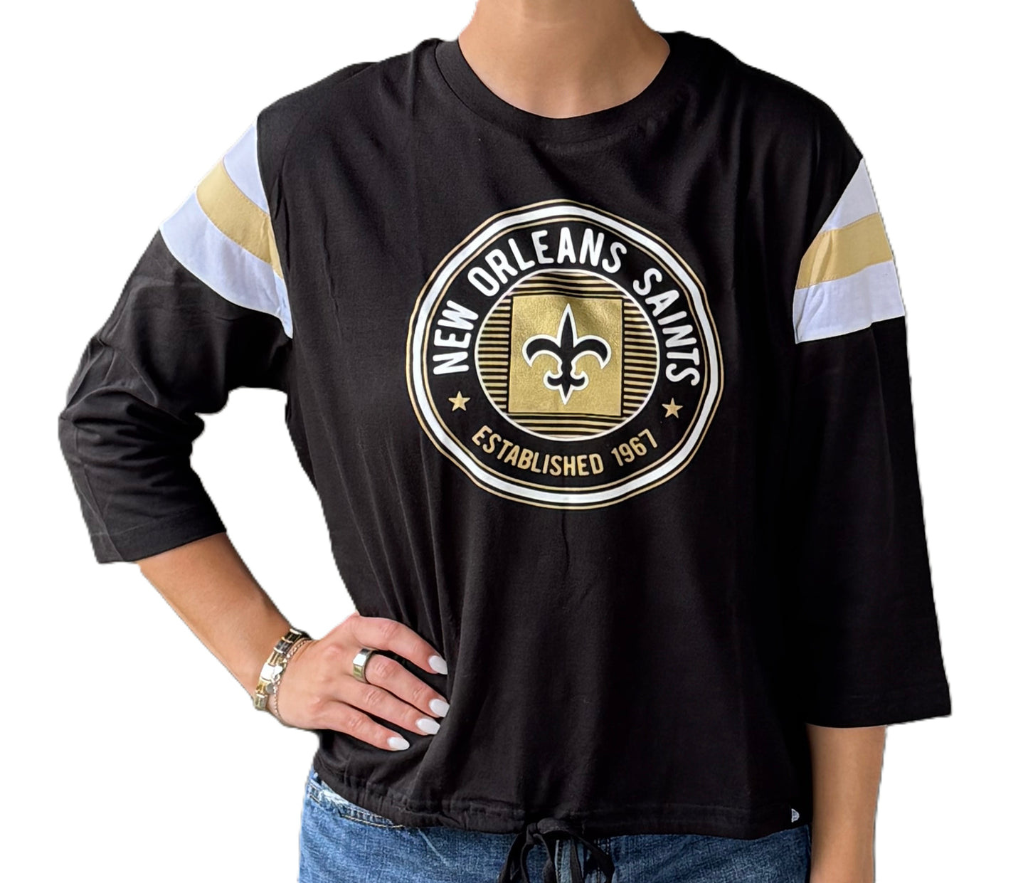 New Orleans Saints Women's Shirt - Circle