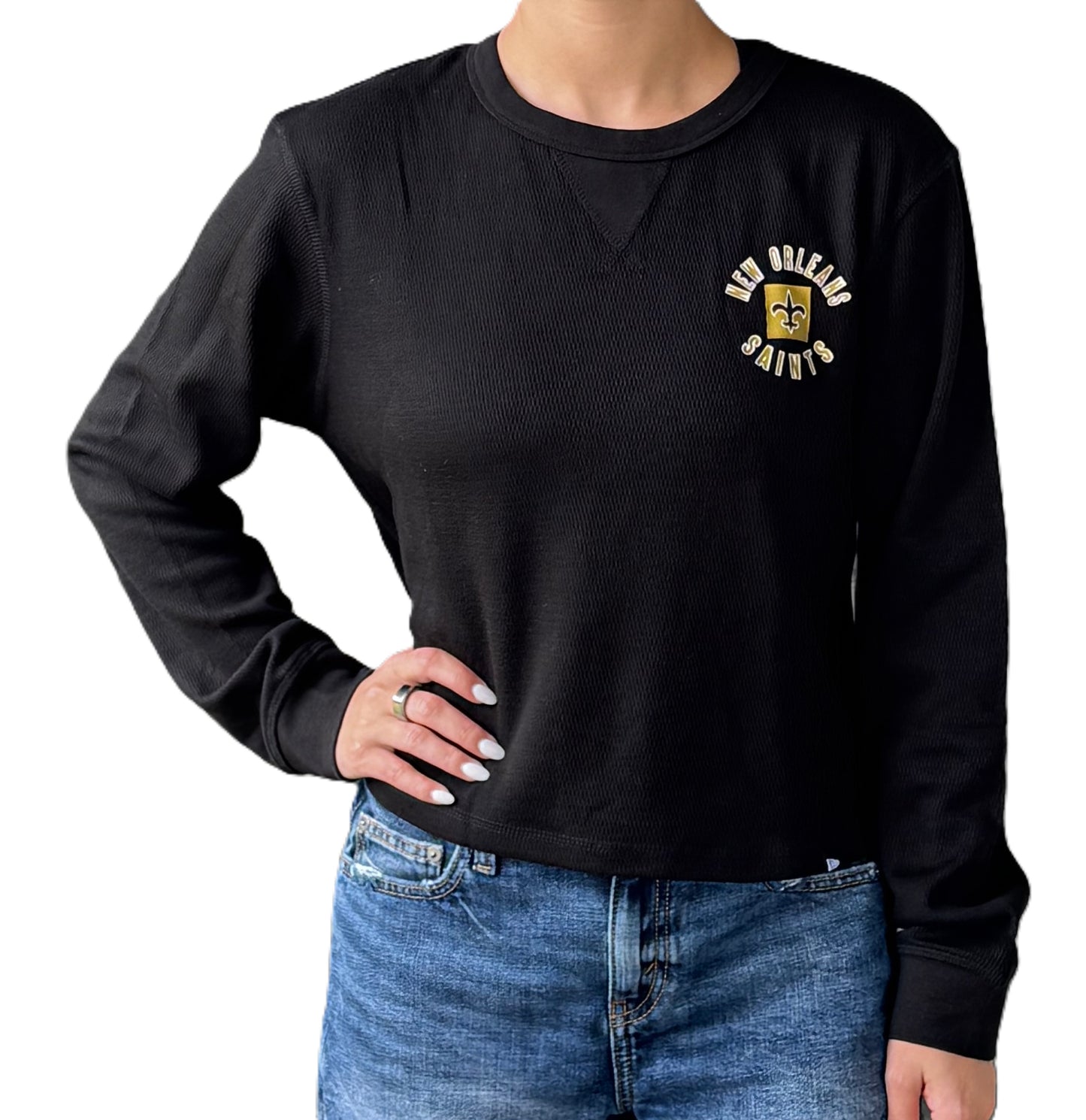 New Orleans Saints Women's Shirt - Waffle
