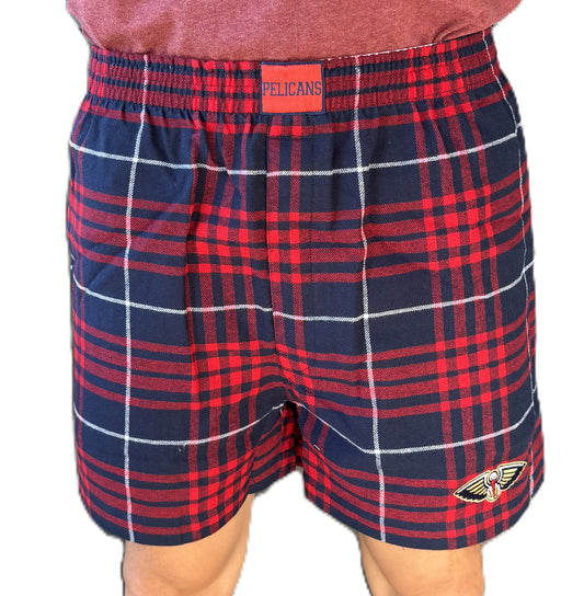 New Orleans Pelicans Flannel Boxers