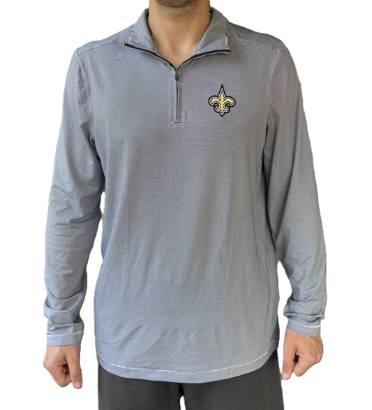 New Orleans Saints 1/4 Zip - Twine