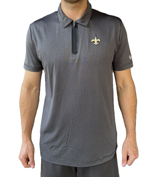New Orleans Saints Polo - Zip