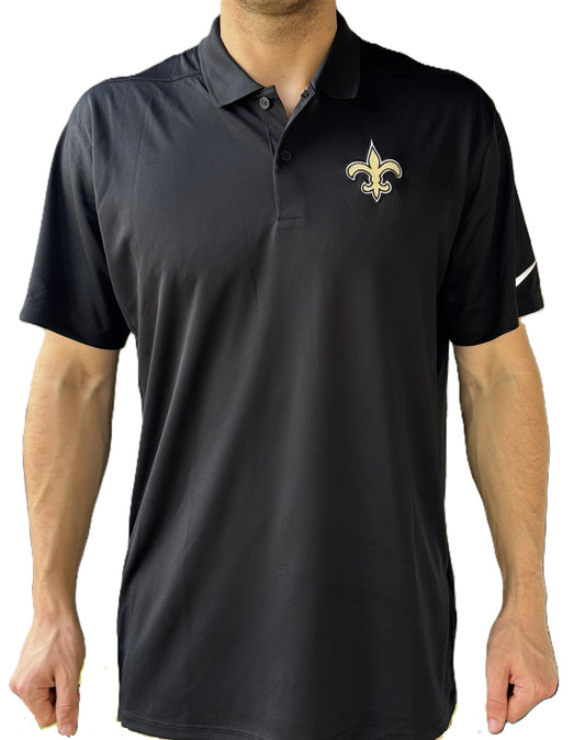 New Orleans Saints Polo - Basic Black