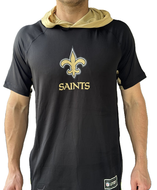 New Orleans Saints Short Sleeve Hoody