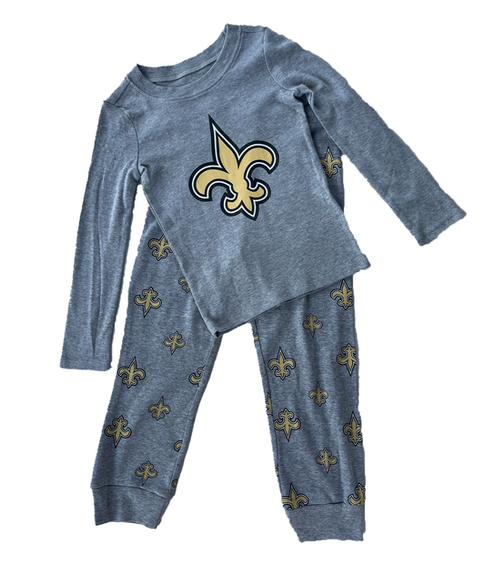 New Orleans Saints Kids Pajamas - LS