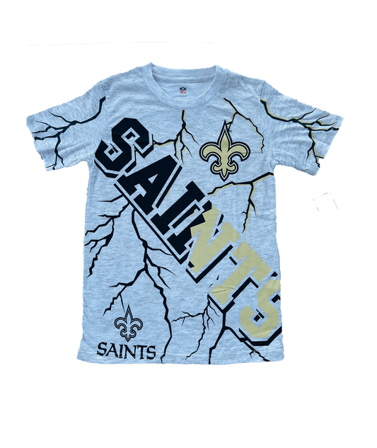 New Orleans Saint Kids T-Shirt - Bolt