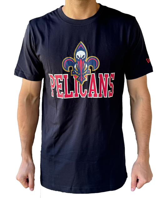 New Orleans Pelican T-Shirt - Navy Logo Pelicans