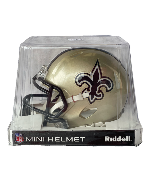 New Orleans Saints Helmet - Mini Gold