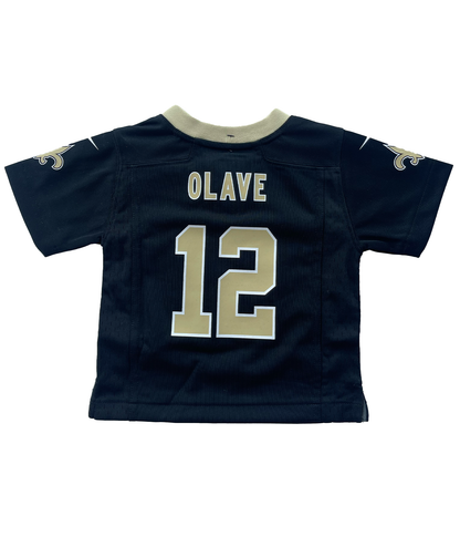 New Orleans Saints Toddler Jersey - Olave #12 Black