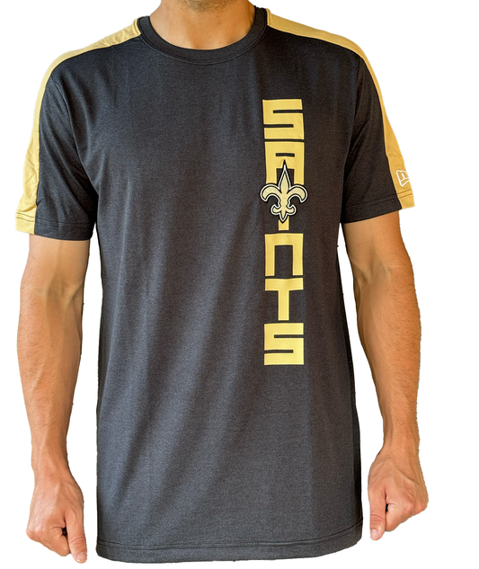 New Orleans Saints Men's Tee - Vertical SAINTS